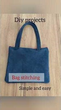 DIY Bag Making for Beginners – Step by Step Guide #diy #bagmaking #fabriccrafts