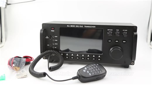 100WSDR短波トランシーバーRS-998 HF VHF DDCDUCオールモードトランシーバーアマチュアアマチュアアマチュア無線0.5-750MHZ受信タッチスクリーン