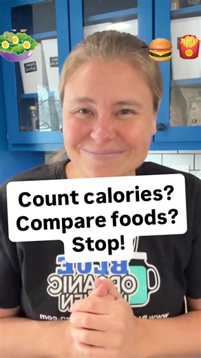 Counting calories may be a good idea to start learning about food, but my advice is don’t be too ridge with this method because there is a lot more to food than you think. Be curious where and how food grow or process from farm or plant to your plate. Learn with me by visiting my website for plenty of resources and shop supplements to support your health. www.BlueOrganicKitchen.com @blueorganickitchen Email: support@blueorganickitchen.com | Blue Organic Kitchen