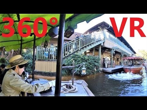 【360 VR】Jungle Cruise(Tokyo Disneyland)