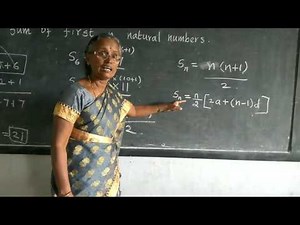 Sum of first n Natural Numbers - Formula Derivation