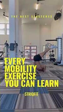 Every Mobility Exercise You Can Learn 💪🏾🔥