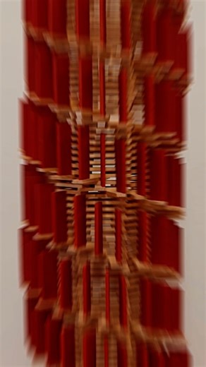 first the domino spirals up, then 💥💥💥😁 also today’s the last day to submit a video for the No-Domino Challenge! | Hevesh5