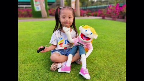 25", Girl, Full Body, Ventriloquist Style Puppet,Hand Puppet……