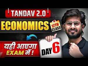 NIOS Class 12th Economics Most Important Questions with Answer | Tandav 2.0 Batch Day 6th