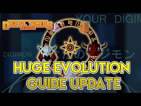 HUGE Update in my Digivolution Guide | Digital Tamers Reborn