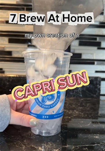 Crea tu propio Capri Sun con 7 Brew