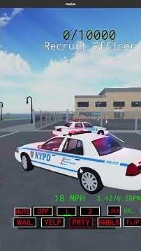 POLICESIM NYC NYPD Game on Roblox Part 1
