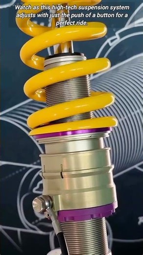 Pushing a Button to Adjust Car Suspension.