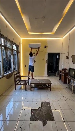 Cleaning up old rented rooms