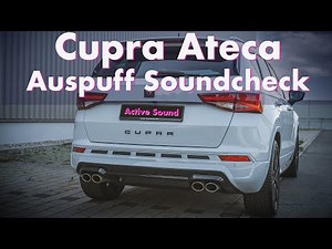 Cupra Ateca 2.0 TSI Auspuff Soundcheck!