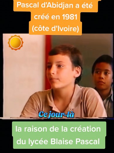 Histoire du Lycée Blaise Pascal d'Abidjan