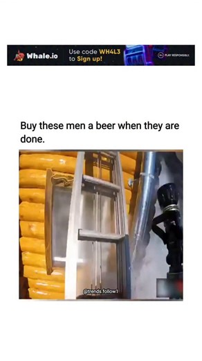 Viral Trending content on Instagram: "The post shares gripping bodycam footage of firefighters battling a ferocious log cabin blaze, capturing close-range sprays of water against roaring flames and thick smoke from multiple angles. Shared by a Purple Heart-winning U.S. Army veteran, it evokes widespread respect for first responders' heroism, drawing over 2,600 likes and replies urging beers or national funds in their honour. NFPA data indicates U.S. fire departments handle around 329,000 home st