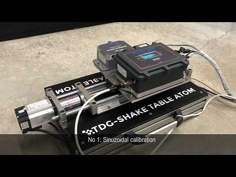 TDG ATOM ShakeTable / Accelerometer Calibration