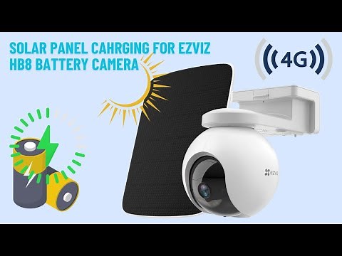 Unboxing & Setup EZVIZ Smart Solar Charging Panel for HB8 4G Camera | Eco-Friendly Security Solution