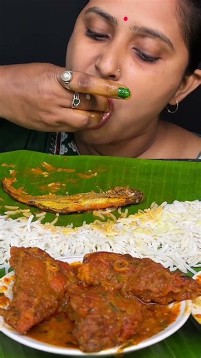 Pabda Fish Curry With Hot Rice Eating Show #shorts #shortvideo #eating