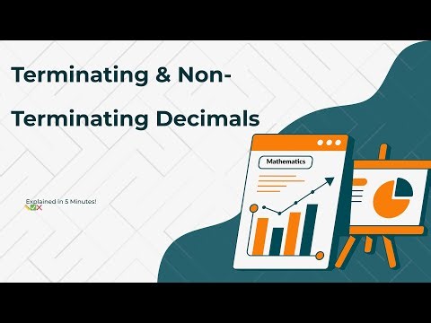 Terminating & Non-Terminating Decimals Explained in 5 Minutes! 📏✅❌