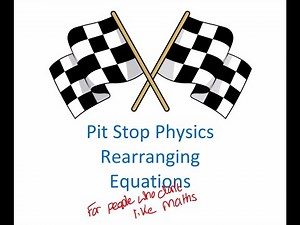 How to Rearrange Equations (for people who don't like maths)