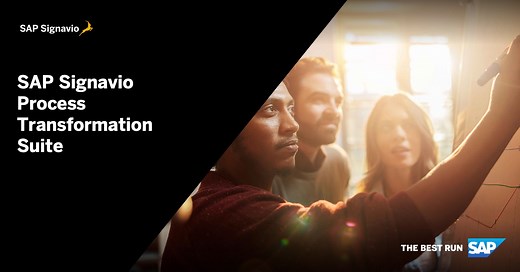 SAP Signavio Process Transformation Suite - Prozesse in den Mittelpunkt Ihres Unternehmens stellen