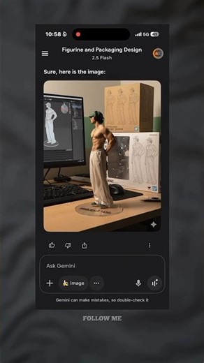 3d figure photo tutorial💥how to make new trending ai photo