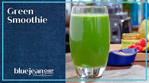 The key to a Green Smoothie that's healthy but still delicious is all in the ratios. I recommend a 2:2:3 ratio - 2 cups liquid, 2 cups dark greens and 3 cups fruit for a balanced smoothie. The great thing about abiding by the ratios is that you can change your smoothie daily for something new and exciting! Recipe: https://bluejeanchef.com/recipes/easy-green-smoothie/ | Blue Jean Chef
