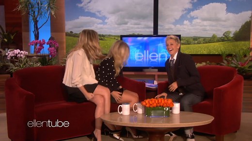 Mary-Kate and Ashley Olsen talk about where they get their fashion sense from and twin telepathy. | Ellen DeGeneres