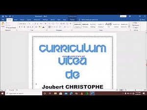 Comment preparer un cv professionnel?