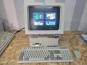 An (almost) perfect IBM PS/1 286 PC from 1990!