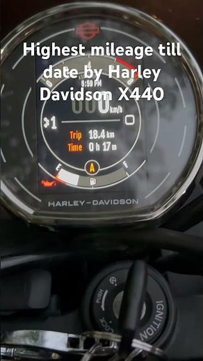 Unbelievable mileage by Harley Davidson X440 #harleydavidsonx440 #harleydavidson