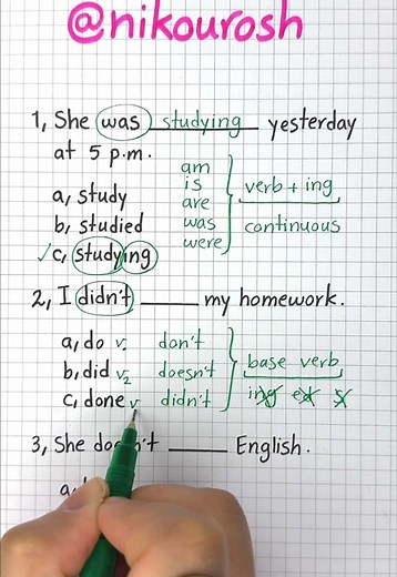Aprende Verbos en Inglés: Estudio y Ejercicios