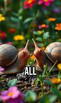 The Snail That Shoots Love Darts Into Its Mate