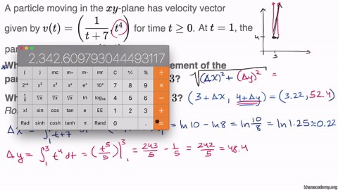 Planar motion (with integrals)