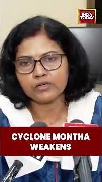 Cyclone Montha Weakens: IMD Forecasts Rain, Thunderstorms Across Odisha and Neighbouring States