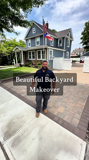 Our teams are absolutely crushing it this year. Check out how this beautiful project came together 😁 🧱 🧱 🧱 #concrete#asphalt#masonry#hardscaping#backyarddesigns#patioideas #outdoorliving#driveway#construction#landscaping#contractor#business#transformation