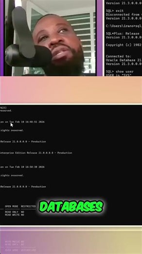 Database Access: Root Container vs. Individual Databases #shorts