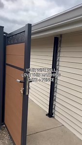 35 reactions | Our Cedar composite and aluminum gate system — a best seller.   Order directly via GreenwoodFence.com or  8888 24 FENCE #GreenwoodFence #compositegates #aluminumgate #composite #aluminum | Greenwood Fence | Facebook