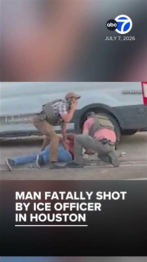 Man fatally shot by ICE officer in Houston