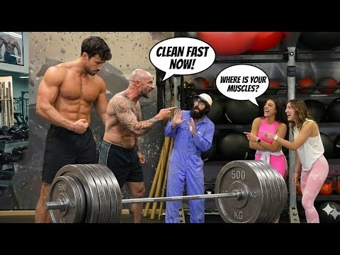 Gym girl'... Bodybuilders start laughing at...until I HUMILIATES bodybuilder 😳|Anatoly gym prank