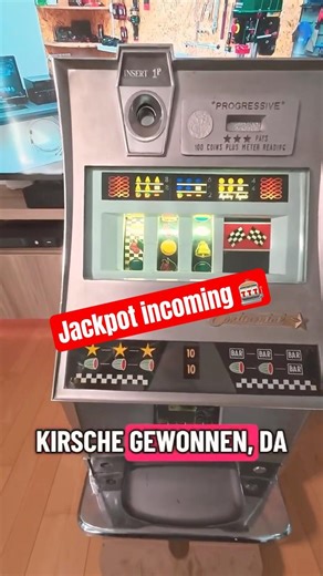 Alter Spielautomat aus den 70er Jahren 🎰