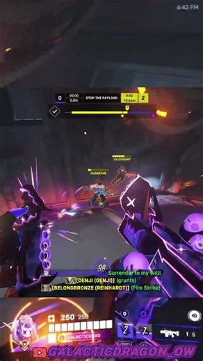 The Junkrat Mythic Buff Is Real #overwatch2 #junkrat #overwatchclips #ow2 #gaming #montage