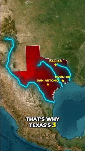Texas Population Mystery Solved #mapping #facts #interesting