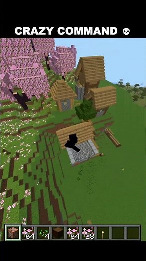 Best Command To Clear a Village and Forest Minecraft😭