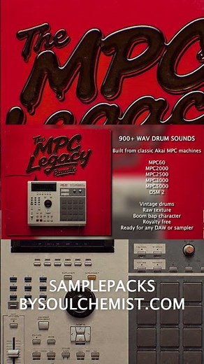 MPC Drum Kit Bundle 2026 | 900+ Classic MPC Sounds | MPC Legacy