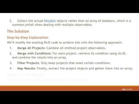 Filtering Observables in RxJS: Combine Emissions for Better Data Management