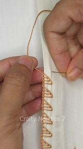 🔥Most exclusive💚 hand embroidery border lace tutorial🤩 #popular #tutorial #embroidery #reels2024viral #fbreels #content #cute #useful #relax #reelsviral #diy #everyone #border #learning #satisfying #viralreelsfb #fypシ゚viral #fyp #support #facebookreels #foryou #shorts #viral #reels #trending #foryoupage #viralreels #viralvideo #reelsfb #reelsvideo | Crafty Needles 7