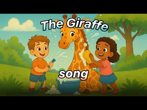 🦒 The Giraffe Song for Kids | Learn About Animals with Fun Music 🎵