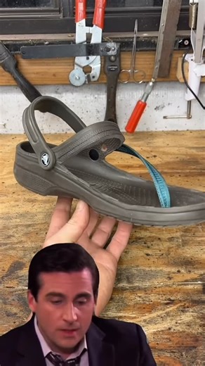 Earth Runners Sandals on Instagram: "The Earth Runners workbench: where lunch dreams come true 💭 crocs hybrid adventure sandals off-road hiking sandals barefoot meme foot health rewilding grounding shoes earthing sandals eva foam shoe design"