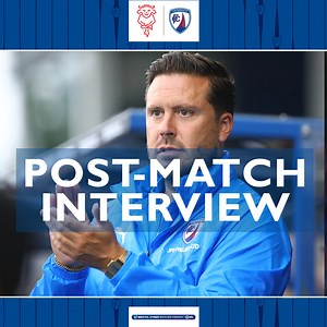 🎦 INTERVIEW | Danny Webb spoke with the media following our 1-0 away win at Lincoln City in the Bristol Street Motors Trophy. Watch the full interview on our YouTube channel here: https://youtu.be/TSBAJlhZM1Q #Spireites | Chesterfield FC