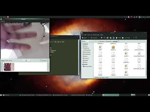 Mobile Phone Camera webcam Client for raspberry pi