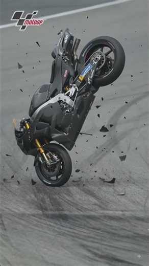 MotoGP Massive High-Speed Crash 💥 | 320 KM/H Racing Disaster Caught in 4K 😱 #shorts #motogp #crash